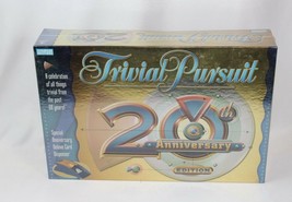 Hasbro TRIVIAL PURSUIT 20th Anniversary Edition Board Game NEW SEALED - £26.84 GBP