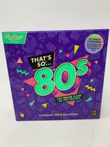 Ridley&#39;s That&#39;s So 80s Team Trivia Set Game - $396.55 MXN