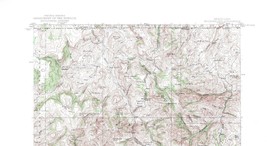Mountain City Quadrangle, Nevada-Idaho 1936 Topo Map USGS 1:62,500 Topographic - £18.08 GBP