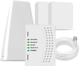 Cell Phone Signal Booster for Home Up to 7000 sq ft 5G/4G LTE All Carriers - $79.95