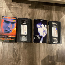 Lot Of 2 Tom Cruise VHS Tapes - Days of Thunder &amp; The Firm - Works Great! - $12.82