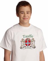 Taaffe Irish Coat of arms tee Shirt in White - $15.63+