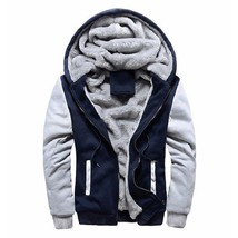 NEW Men Hoodies  Autumn Fashion Trauit Sweatshirt Men&#39;s Winter Collar Cap Long S - £58.71 GBP