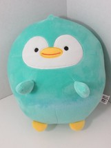 Artbox G. Friends plush Hug Me green round oval penguin duck bird 9&quot; FUR... - $39.59