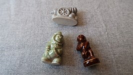 Vintage Ceramic Wade Circus Figurines Clown Monkey Cannon - £23.48 GBP
