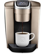 Keurig K-Elite Single Serve K-Cup Pod Coffee Maker, With Strength, Brushed Gold - $193.92