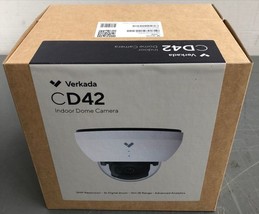 New/Sealed Verkada CD42 Indoor Dome Camera, 5MP, Zoom Lens, CD52-256-HW - £157.31 GBP