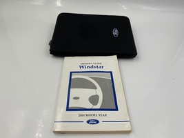 2001 Ford Windstar Owners Manual Handbook Set with Case OEM E01B46002 - $22.49