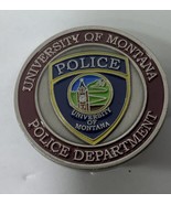 University Of Montana Police Department Challenge Coin Griz - $75.34 CAD