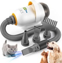 2-In-1 Pet Grooming Dryerح3.5Hp/2800W High Velocity Dog Hair Blower With Vacuum  - £76.35 GBP