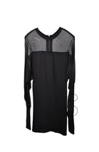 Ronny Kobo Womens Dress Mesh Detailed Slim Black Size S - £58.26 GBP