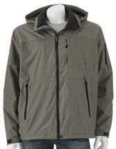 Mens Jacket Hooded Weather Resistant UPF50 Gray Hemisphere Tracker Winte... - £62.28 GBP