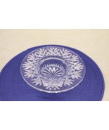 Waterford Crystal Bethany Pillar Candle Holder /  Wine Coaster Ireland - $51.99