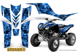 Kawasaki Kfx 700 Graphics Kit Creatorx Decals Inferno Blue - £140.13 GBP