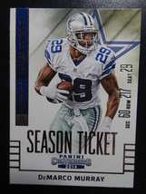 2014 Panini Contenders Season Ticket #36 DeMarco Murray Dallas Cowboys Card - £0.79 GBP