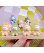 Labubu Mini Figures Set 5 Piece Sitting Poses PVC Action Figures Random ... - $15.99