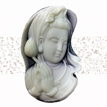 You are buying a soap - &quot;Guanin Bodhisattva &quot; handmade Bamboo Charcoal soap - $6.92