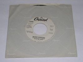 Marie Osmond Everybody&#39;s Crazy Bout My Baby 45 Rpm Record Capitol 5703 Promo NM* - £10.03 GBP