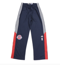 Adidas NBA Detroit Pistons Basketball Gigi Datome Game Worn Pants XL Nav... - $78.16
