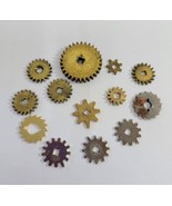 13 Assorted Ratchet Wheels For Mechanical Clocks C-45 - £18.49 GBP