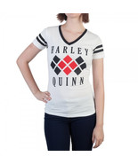 Harley Quinn Diamond Logo Varsity V-Neck - $20.00