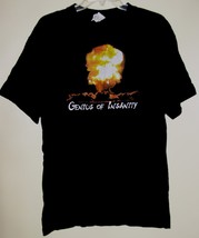 Genius Of Insanity Concert Tour T Shirt Vintage Size Large - $164.99