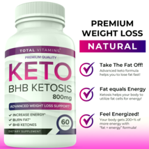 Keto BHB Ketosis Pills Diet Pure Keto Burn Fast Exogenous Ketones Weight Loss - £19.28 GBP