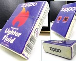Premiun Lighter Fluid Tin Can Design Full Wrapped Zippo 2003 MIB Rare - £126.63 GBP