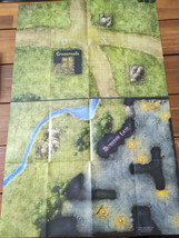 Dungeons And Dragons Miniatures Game Monster Lair / Flooded Ruins Map - £15.25 GBP