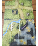 Dungeons And Dragons Miniatures Game Monster Lair / Flooded Ruins Map - $27.15 CAD