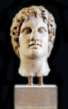 Alexander the Great large bust Sculpture Replica Reproduction - £315.35 GBP