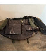 Hunters Prime Mossy Oak Camo Hand Warmer Fleece Lined Sling Bag - $23.23 CAD