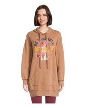 No Boundaries Junior&#39;s Mineral Wash Hoodie Be Yourself Mushrooms Size XX... - £6.67 GBP