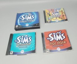 The Sims PC Game Lot Hot Date, Unleashed, House Party, Makin’ Magic - £20.62 GBP