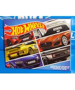 Hot Wheels 2023 European Imports 6 Car Box Set Mercedes Porsche BMW Audi... - £14.08 GBP
