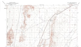 Dry Lake Quadrangle, Nevada 1952 Topo Map USGS 15 Minute Topographic - £17.30 GBP