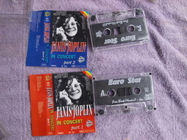  Janis Joplin ‎ In Concert Part I &amp; 2 Audio Cassettes Made In Poland Ultra Rare  - £21.11 GBP