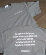 We Humble Ourselves® Official 2 Chronicles 7:14 T-shirt - $30.00