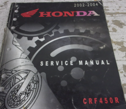 2002 2003 2004 Honda CRF450R Service Repair Shop Workshop Manual 61MEN00 OEM - £76.76 GBP