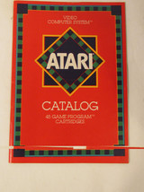Original 1981 Atari Catalog 49 Game Program Cartridges CO16725-Rev D - £4.53 GBP