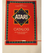 Original 1981 Atari Catalog 49 Game Program Cartridges CO16725-Rev D - €4,88 EUR