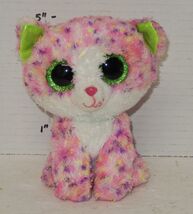 TY Silk Beanie Baby Babies Sophie The Cat 6" Plush Stuffed Animals HTF - $9.85