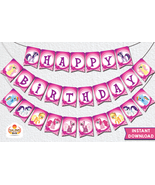 Happy Birthday My Little Pony Printable Banner - Instant Download - £3.13 GBP
