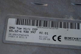 BMW Top Hifi DSP Logic 7 Amplifier Amp  6938997 Herman Becker image 5