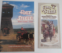 Fort Steele British Columbia Canada Paperback Historical View with Tour Sheet - £1.98 GBP