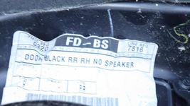 RX350 2010-2012 Door Trim Panel Rear Passenger Right Side 20-Black 62525 image 10