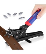 Workpro Desktop Leather Hole Punch Set, Rotary Belt Hole Puncher For, Ho... - $34.92