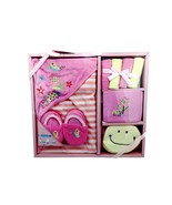 8 PCS BABY GIFT SET FOR BOYS OR GIRLS 0/6 MONTHS (PINK) - £13.36 GBP