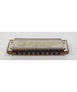 AP) Vintage M Hohner Marine Band Harmonica Musical Instrument Made in Ge... - £15.95 GBP