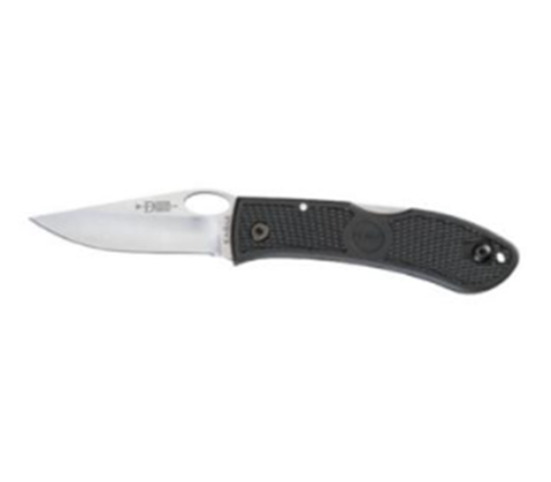 Kabar 4065 Dozier Folding Thumb Notch Pocket Knife Black Handle - $21.84